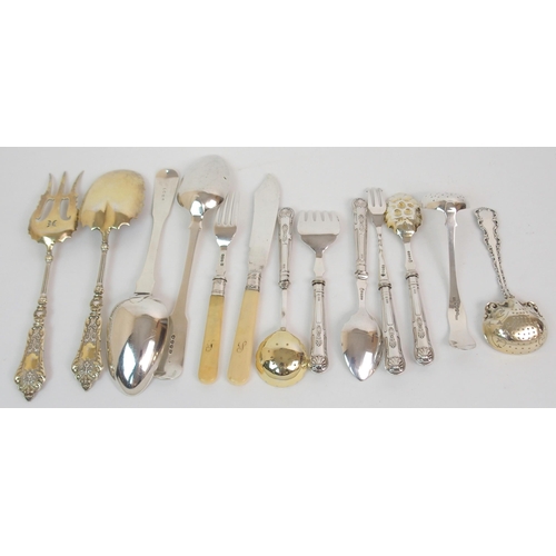 223 - A SILVER TABLESPOON