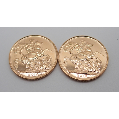 254 - SIX GOLD FULL SOVEREIGNS