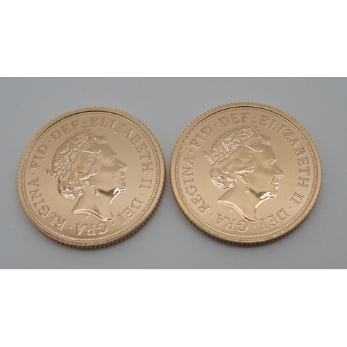 257 - SIX GOLD FULL SOVEREIGNS