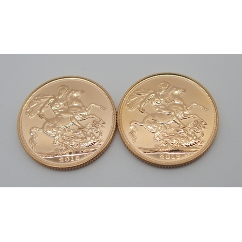 259 - SIX GOLD FULL SOVEREIGNS