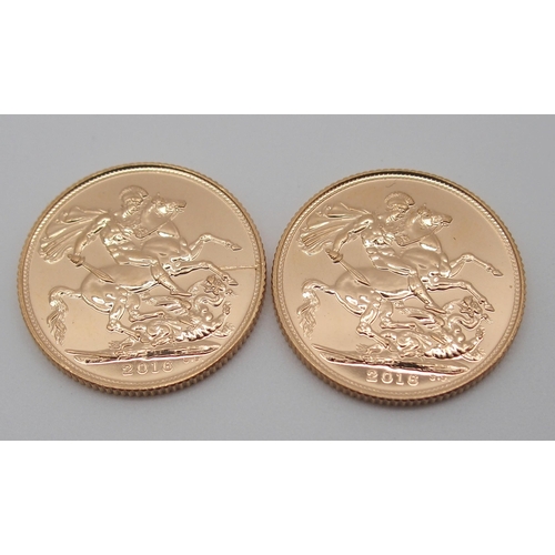 261 - SIX GOLD FULL SOVEREIGNS