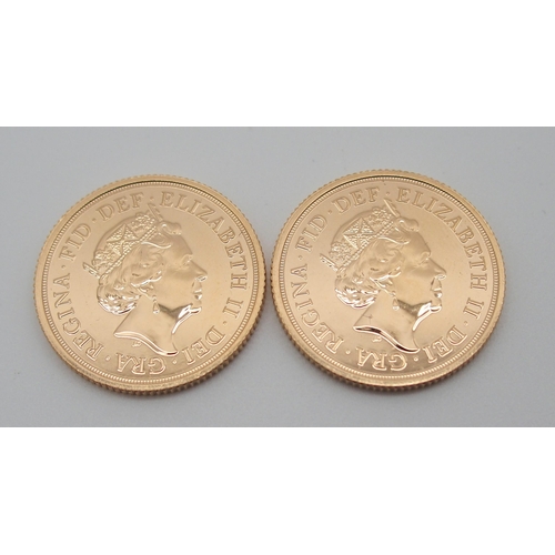 261 - SIX GOLD FULL SOVEREIGNS