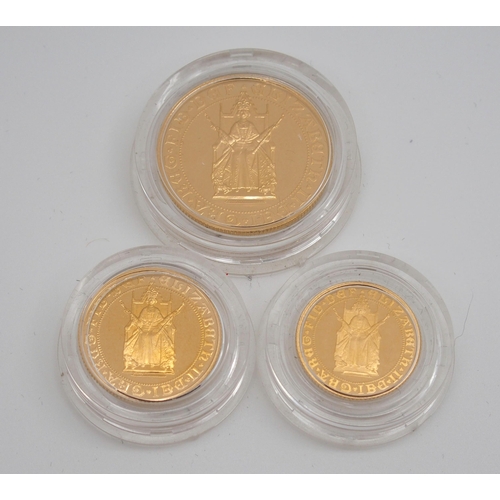 264 - A 500TH ANNIVERSARY 1489 - 1989 GOLD PROOF SOVEREIGN