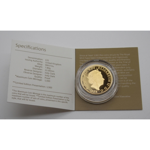 268 - THE 2000 MILLENNIUM GOLD SOVEREIGN IN CASE