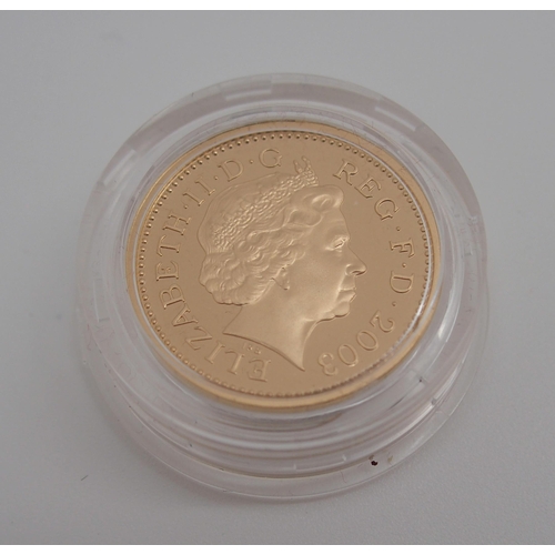 288 - A ROYAL MINT UNITED KINGDOM GOLD PATTERN SET