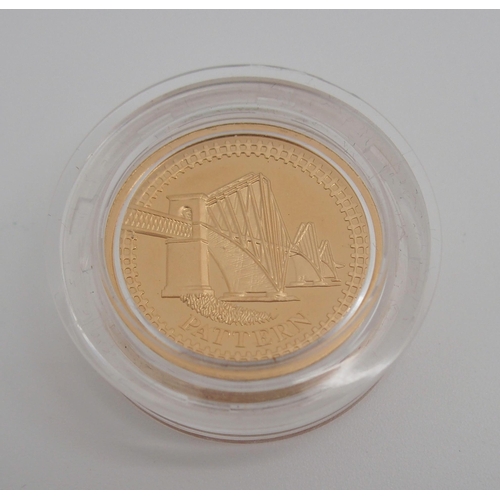 288 - A ROYAL MINT UNITED KINGDOM GOLD PATTERN SET