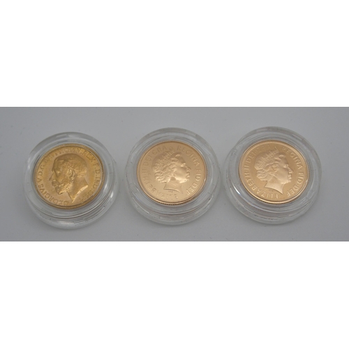 312 - SIX GOLD FULL SOVEREIGNS