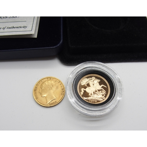 313 - A 1998 GOLD PROOF SOVEREIGN