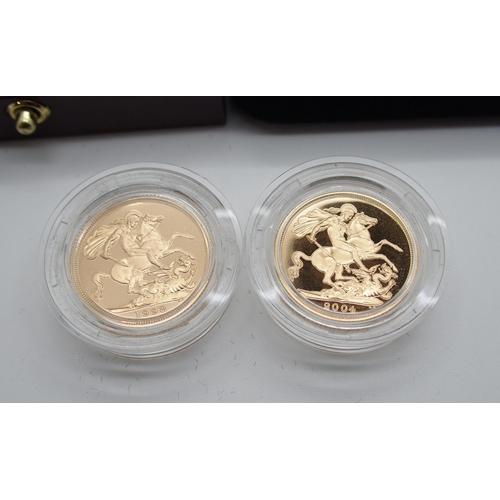 313 - A 1998 GOLD PROOF SOVEREIGN