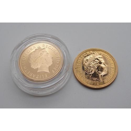 313 - A 1998 GOLD PROOF SOVEREIGN