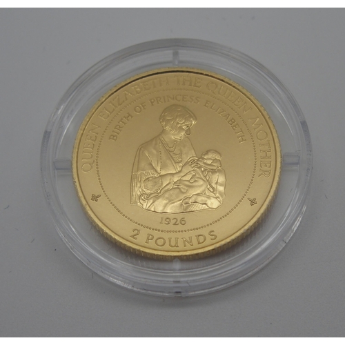 316 - A 1996 THE GAMBIA GOLD PROOD 150 DALASIS COIN