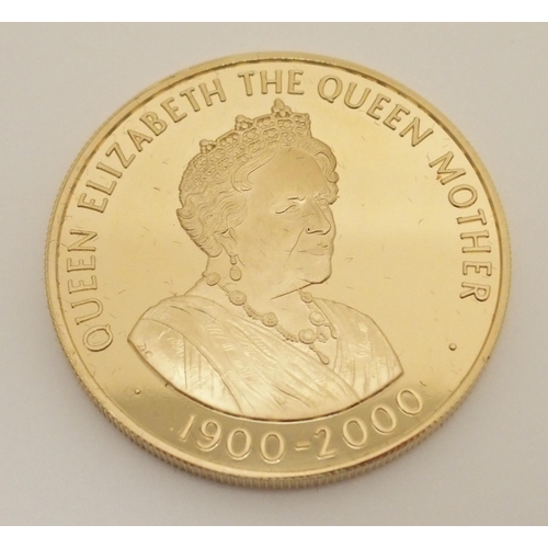 319 - A ST. HELENA 50 PENCE GOLD COIN