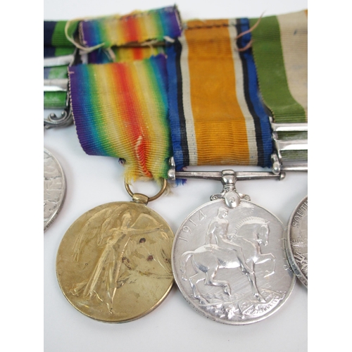 351 - A GROUP OF SIX MEDALS TO 6339 R GIBSON  SCOTTISH RIFLES