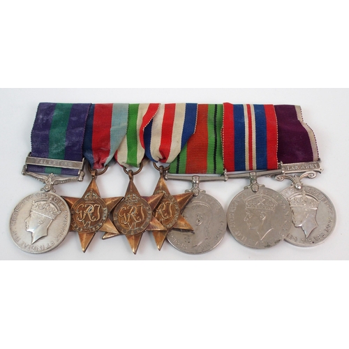 352 - A GROUP OF FIVE WWII MEDALS