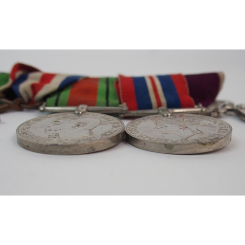 352 - A GROUP OF FIVE WWII MEDALS