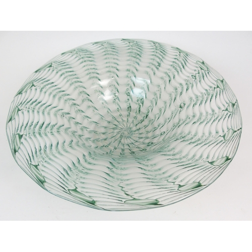 576 - A MONART GLASS BOWL