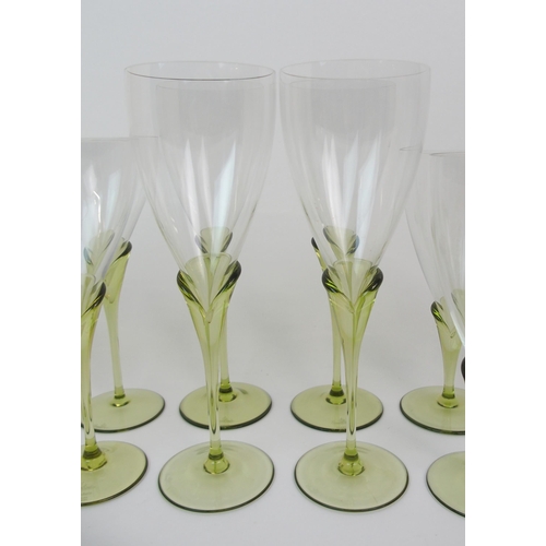 580 - ROSENTHAL STUDIO LINE PAPYRUS DRINKING GLASSES