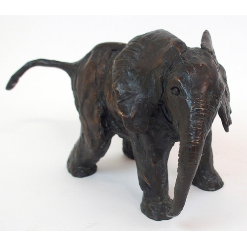 582 - LAURENCE BRODERICK (BRITISH B. 1935) ELEPHANT CALF