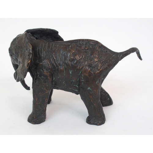 582 - LAURENCE BRODERICK (BRITISH B. 1935) ELEPHANT CALF