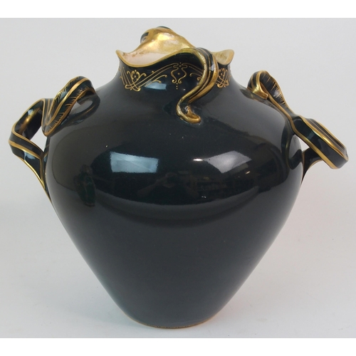 585 - AN ART NOUVEAU ROYAL BONN VASE