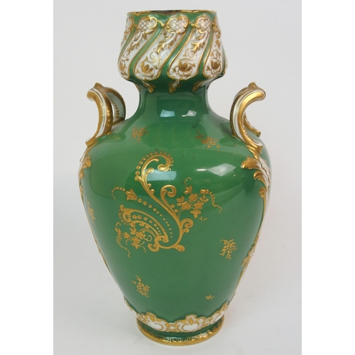 585 - AN ART NOUVEAU ROYAL BONN VASE