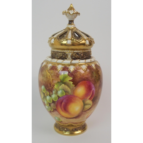 597 - A ROYAL WORCESTER POT POURRI