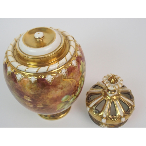 597 - A ROYAL WORCESTER POT POURRI