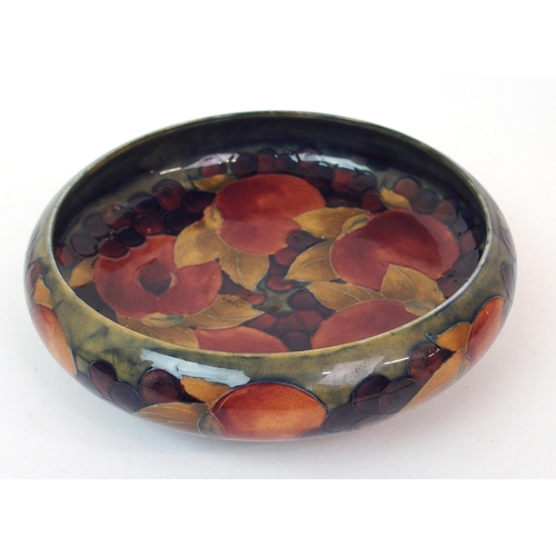 614 - A MOORCROFT POMEGRANATE BOWL