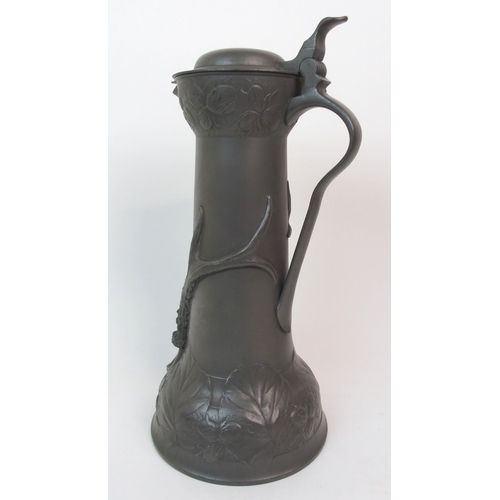 615 - A KAYSERZINN PEWTER EWER