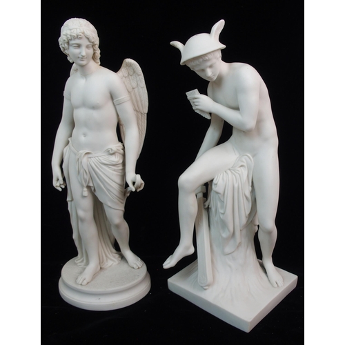 623 - A PARIAN FIGURE OF A GREEK GOD