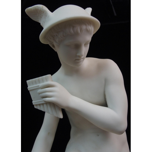 623 - A PARIAN FIGURE OF A GREEK GOD