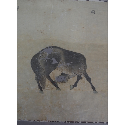 64 - EIGHT CHINESE SCHOOL HORSE PAINTINGS