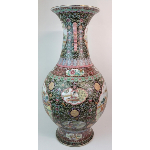 66 - A LARGE CANTONESE VASE