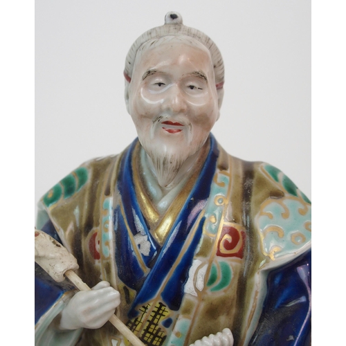 75 - AN ARITA FIGURE OF A NOH ACTOR