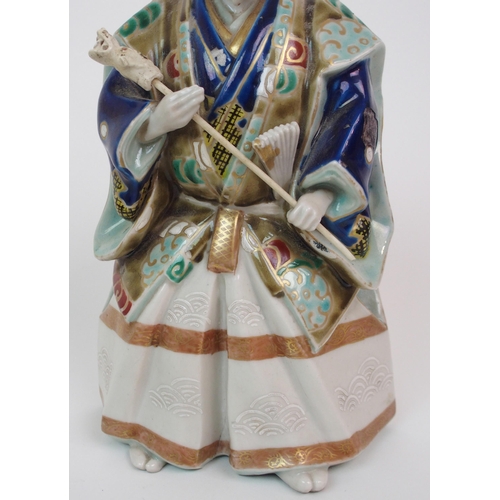 75 - AN ARITA FIGURE OF A NOH ACTOR