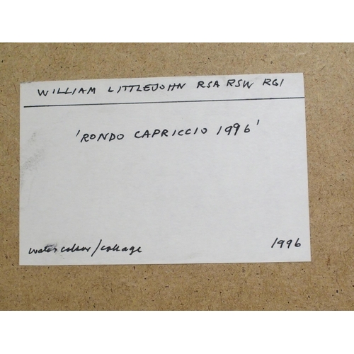 1031 - WILLIAM LITTLEJOHN RSA  RSW  RGI (Scottish 1929 - 2006)