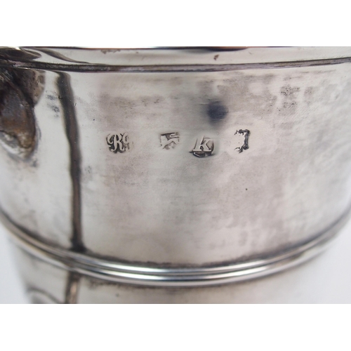 151 - A George III silver double handled trophy cup