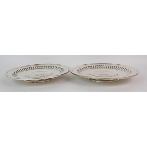 174 - A pair of Gorham sterling silver comports