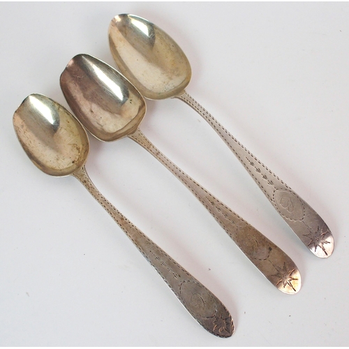 177 - A pair of Irish silver tablespoons