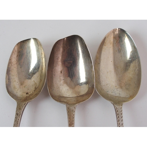 177 - A pair of Irish silver tablespoons