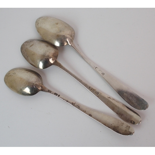 177 - A pair of Irish silver tablespoons