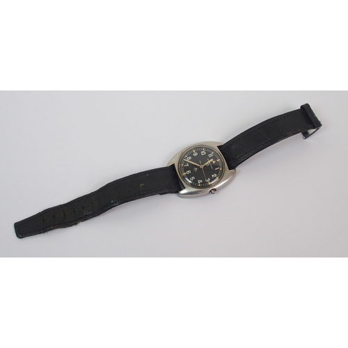 275 - A stainless steel military wristwatch