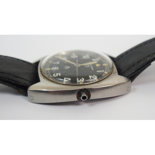 275 - A stainless steel military wristwatch