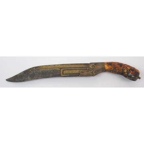 276 - An antique Malaysian dagger