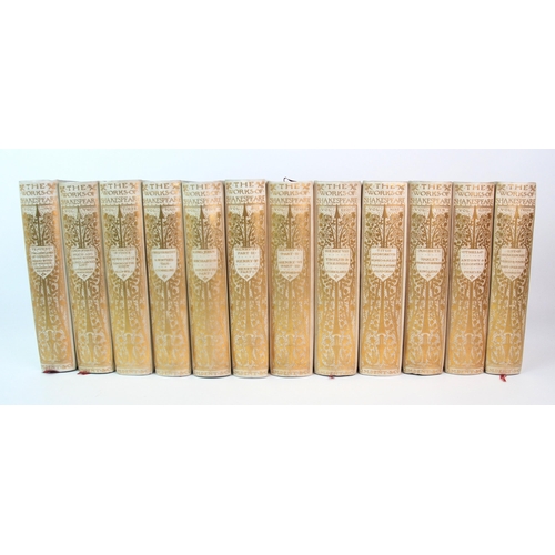 290 - The Works of Shakespeare  The Larger Temple Edition  in twelve volumes