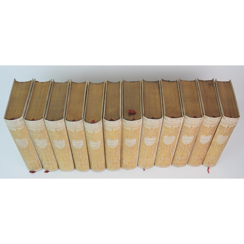 290 - The Works of Shakespeare  The Larger Temple Edition  in twelve volumes