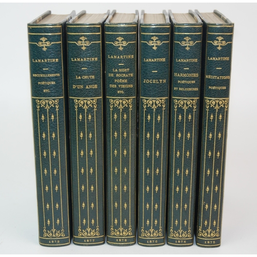 291 - La Nouvelle Heloise by J.J. Rousseau  six volumes  1889