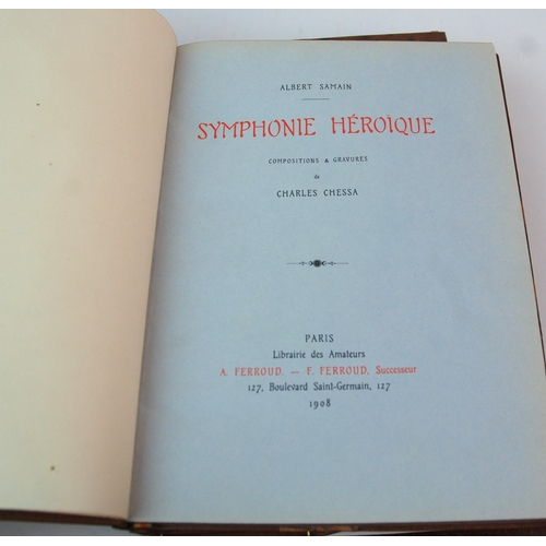 299 - Les Trois Comedies de L'Amour  comprising three volumes  L'Amour Medecin; On Ne Badine Pas avec L'Am... 