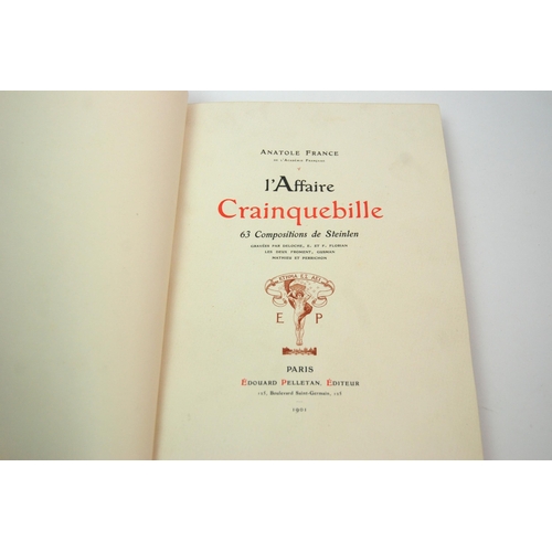 301 - L'Affaire Crainquebille 63 Crainquebille by Anatole France