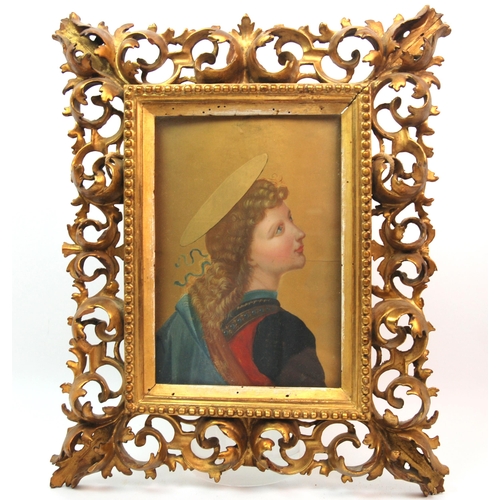 318 - A gilt Florentine frame